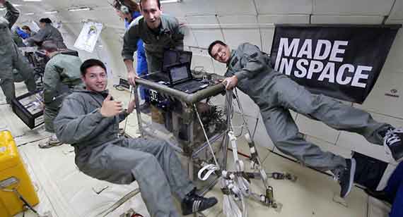 3D printing in outer space