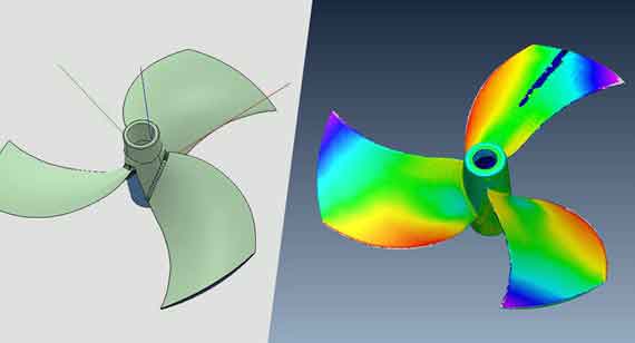 color map in digital inspection report