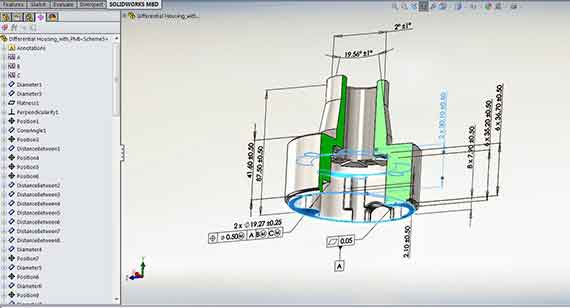 3D CAD file MBD