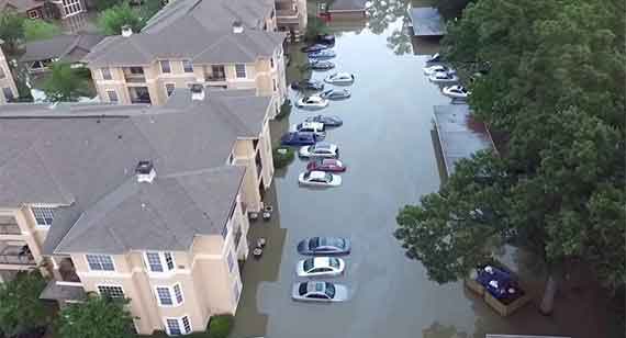 search and rescue drone in Houston