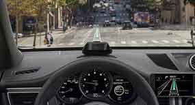 Auto heads up display