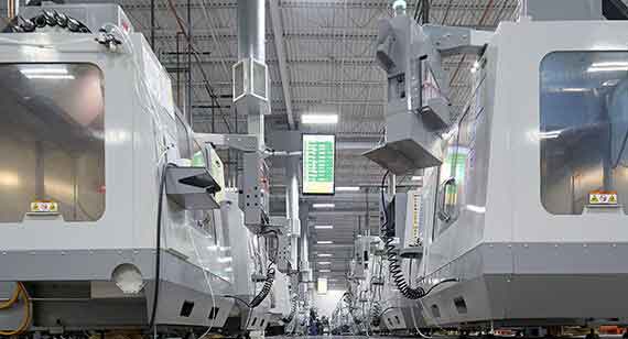 picture of digital manufacturing floor at China Metal Parts