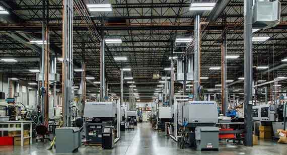 Injection molding manufacturing facility