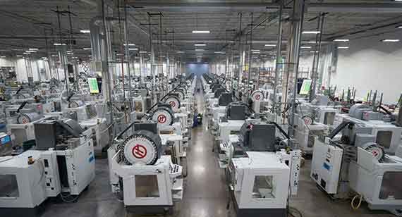 CNC machining factory