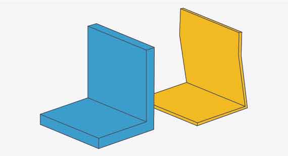 Use caution with thin-walled parts because they are subject to breakage during the machining operation or may flex or warp afterwards. Beef them up as much as your part design allows.