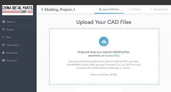 Loading a CAD file