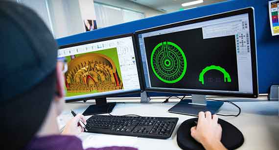 Adding support structures to a 3D printing design