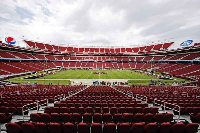 Levi's Stadium in Santa Clara, California. Photo: Wired Magazine