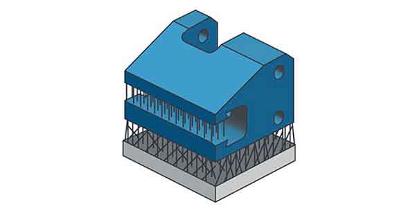 dmls support structures