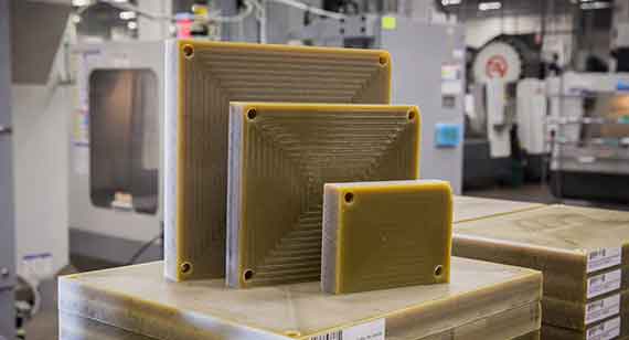 PEEK and PEI (Ultem) thermoset and thermoplastics