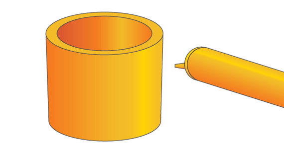 molded tunnel gate part