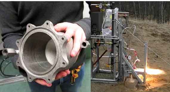 DMLS Interal Cooling Channels for Rocket Engine