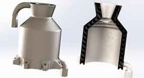 Metal 3D Printing Part for Aerospace Rocket