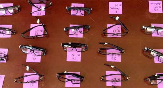 Protoypes of fitness tracking glasses