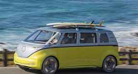 Electric volkswagen bus