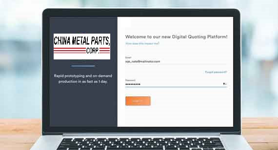 Welcome to China Metal Parts&#x27; new ecommerce system