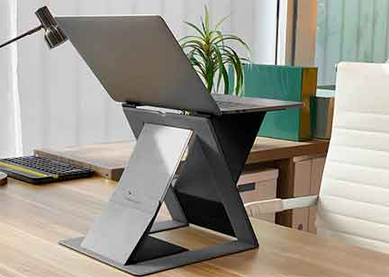 The MOFT Z sit-stand laptop desk, photo courtesy: werd.com